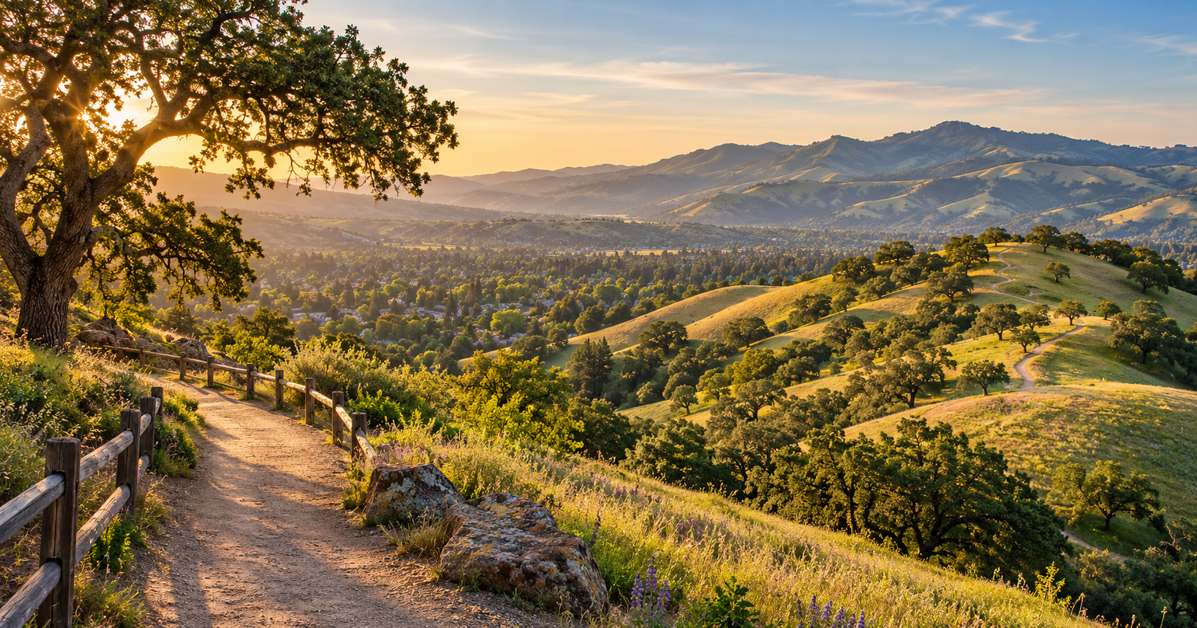 Walk or hike near Danville on scenic East Bay trails